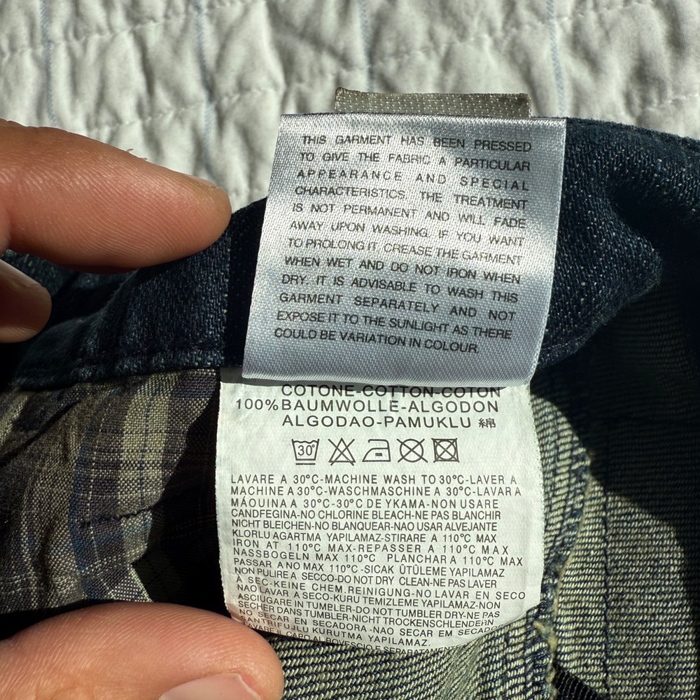 Diesel Straight-Leg Blue Jeans - Picture 6 of 10